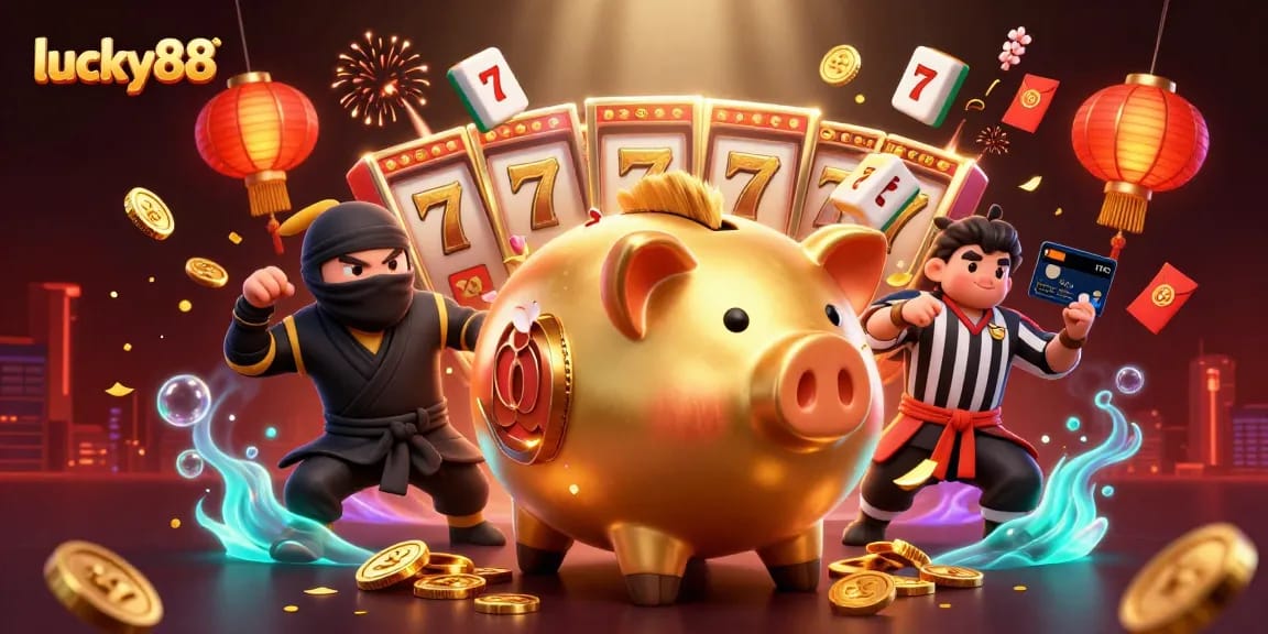 Engage in thrilling gameplay with lucky88's vibrant slot experience featuring dynamic characters and rich visuals.