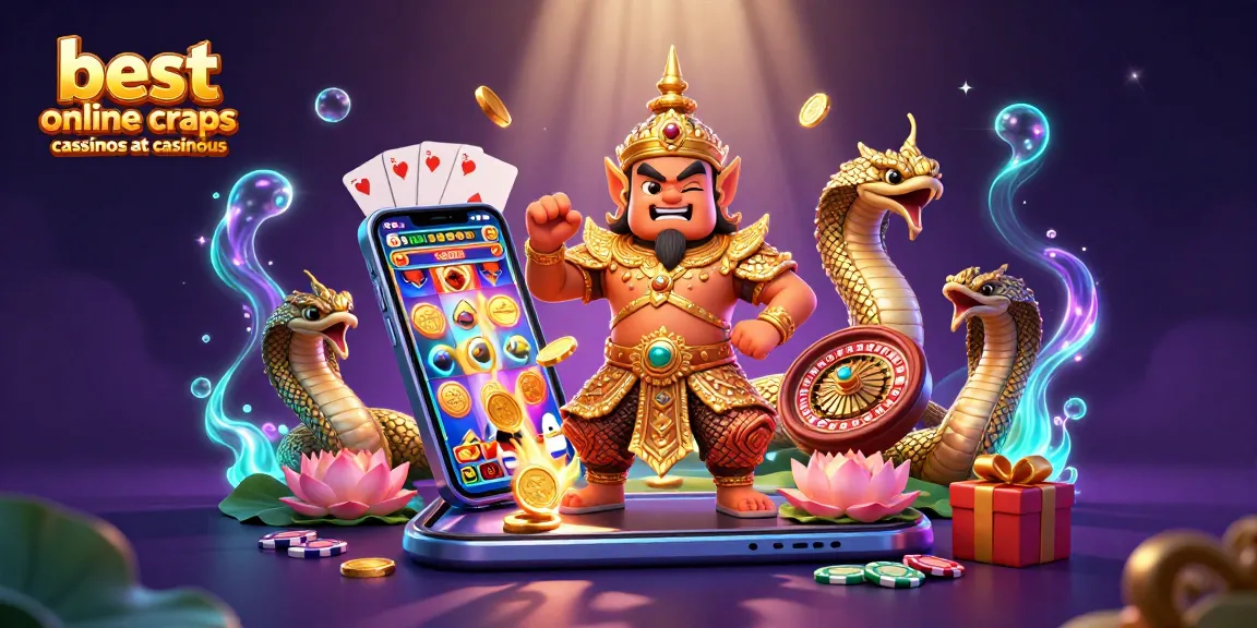 Win big at the best online craps casinos at casinous with festive gaming elements and vibrant visuals.