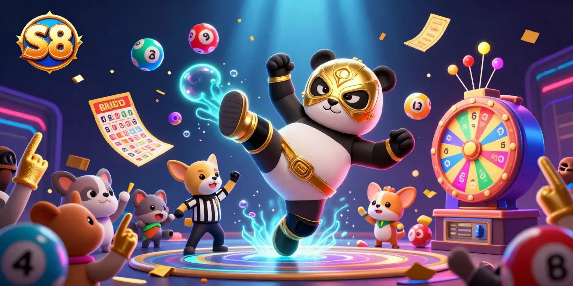 S8 offers thrilling jackpot games with exciting visuals blending animal characters and vibrant casino elements.