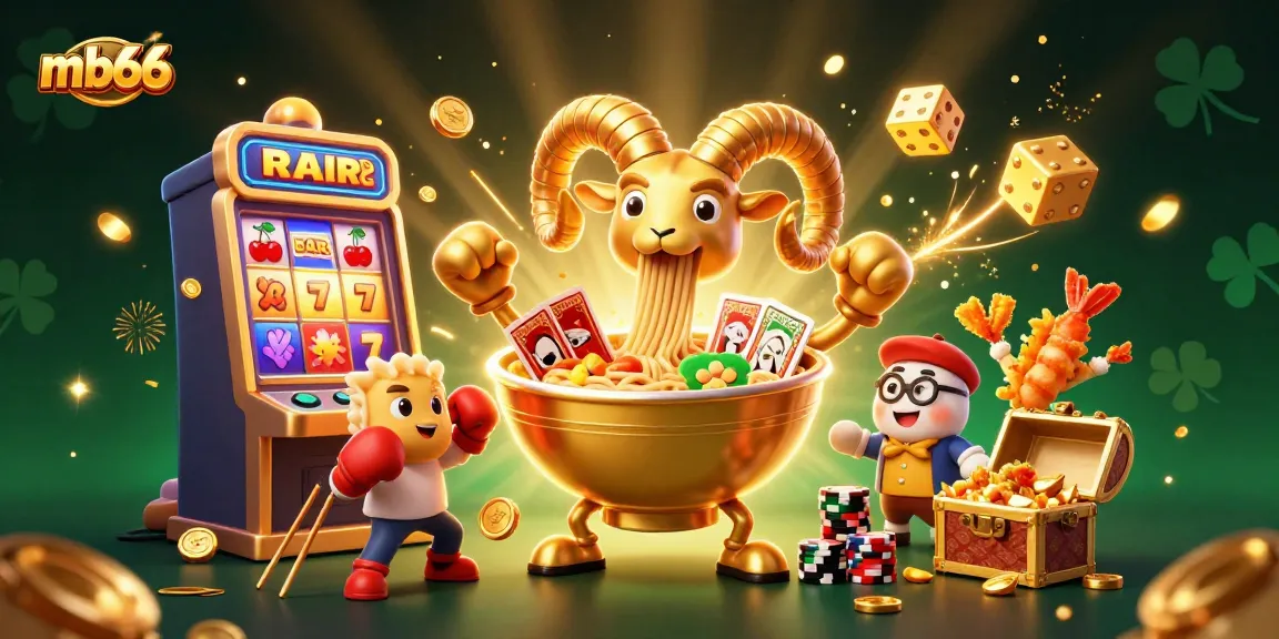 Experience thrilling gambling adventures at mb66 featuring dynamic casino action and vibrant characters.