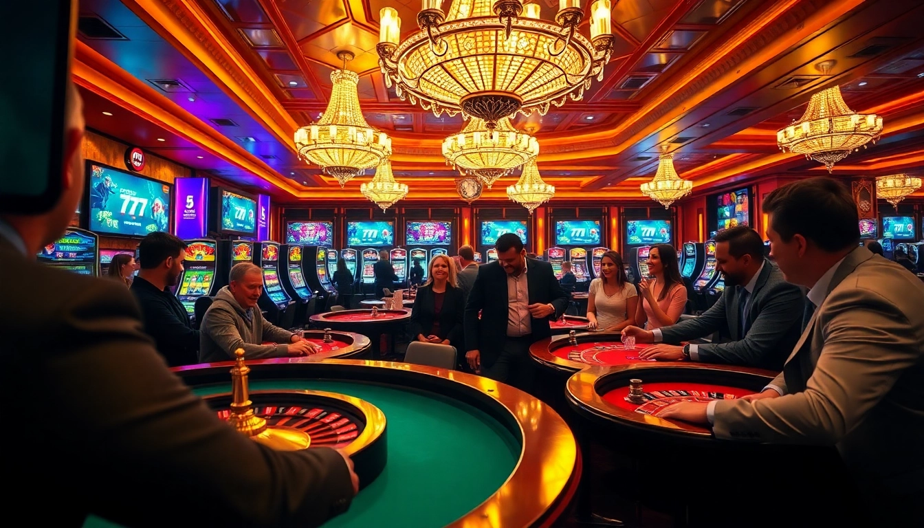 Experience thrilling gaming action at 7hh with vibrant slots, poker tables, and live betting options.
