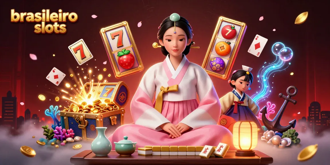 Experience exciting brasileiro slots in this vibrant casino-themed illustration with stunning visuals.