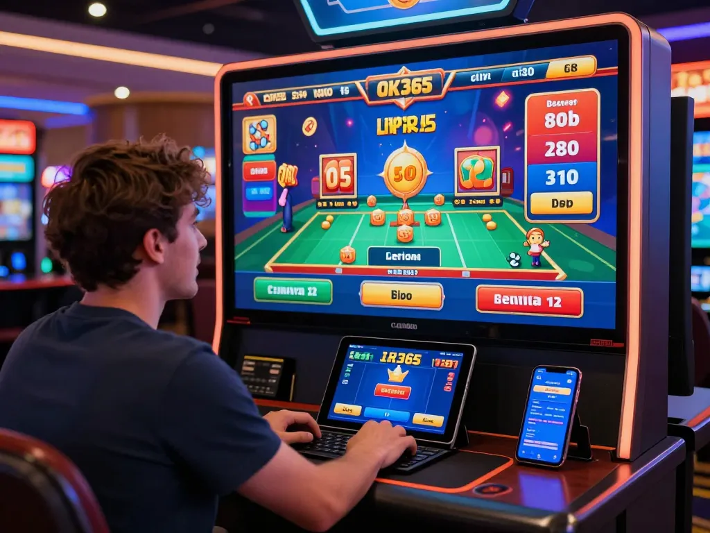 https://ok365.br.com/ online gaming environment with players engaged in exciting casino action and betting options.