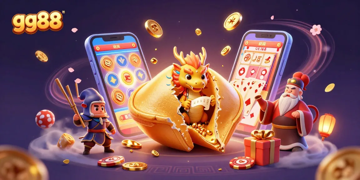 Engage in winning strategies with gg88's vibrant lottery-themed digital illustration.