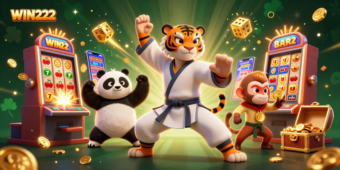 Engage in exciting casino adventures with WIN222's slot machines and dynamic gameplay elements.