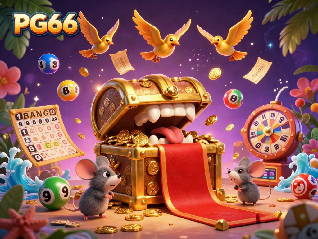 Join the adventure with PG66 as it brings an exciting gaming experience with gold, treasure, and lottery thrills.