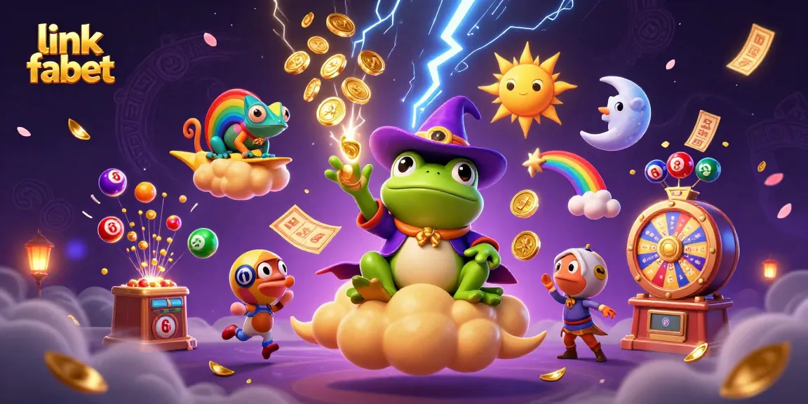 Join the action at link fabet with this vibrant 3D illustration of a casino adventure.