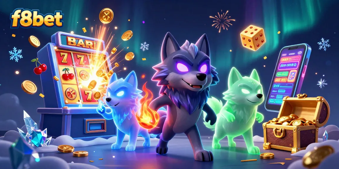 Experience thrilling wins with f8bet's dynamic casino scene, featuring rich gaming elements and vibrant characters.