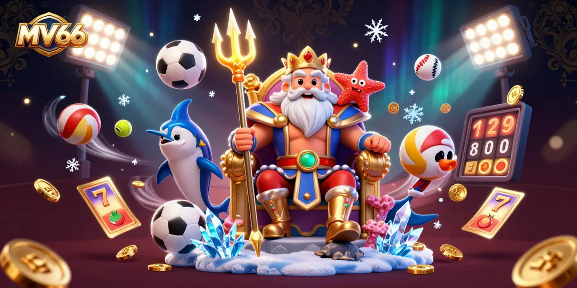 Experience thrilling gaming at MV66 with dynamic scenes of jackpots and casino excitement.