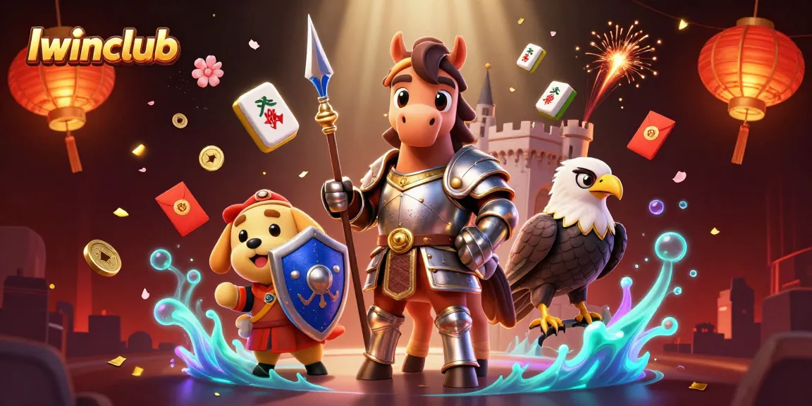 Iwinclub brings together an exciting gaming experience with dynamic characters, neon effects, and vibrant casino elements.