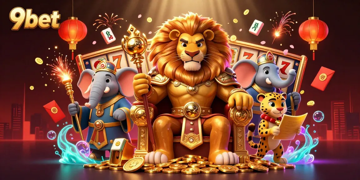 Engage with thrilling 9bet experiences featuring royal characters in a vibrant casino world.