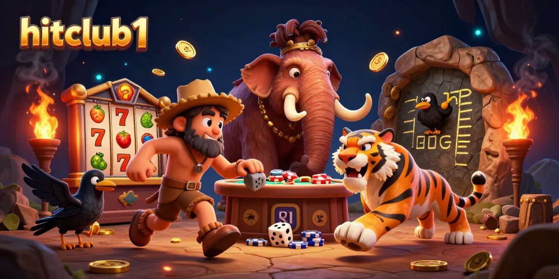 Experience thrilling gameplay with hitclub1's dynamic casino scene featuring exciting slots and vibrant interactions.