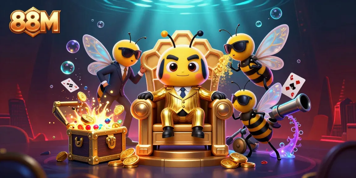 Engage with thrilling casino games at 88M, featuring a vibrant underwater treasure scene.