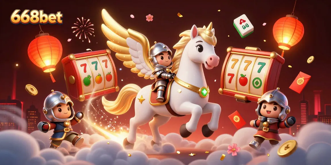 Experience exciting wins at 668bet with dynamic slot games and lively animations in a 3D universe.