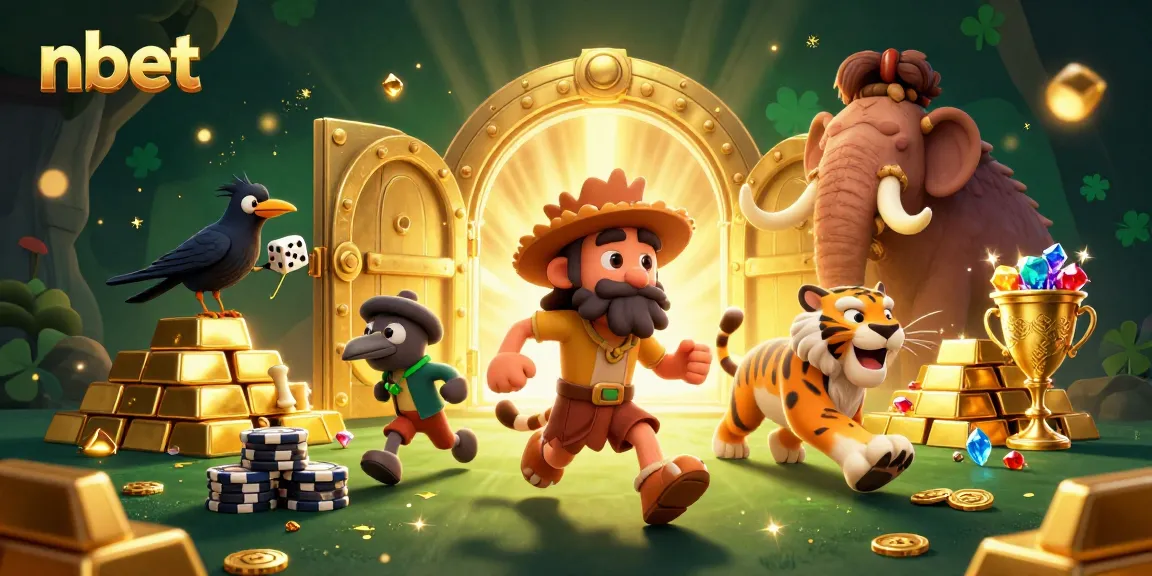 Engage with nbet's thrilling prehistoric casino, featuring vibrant treasures and lively characters.