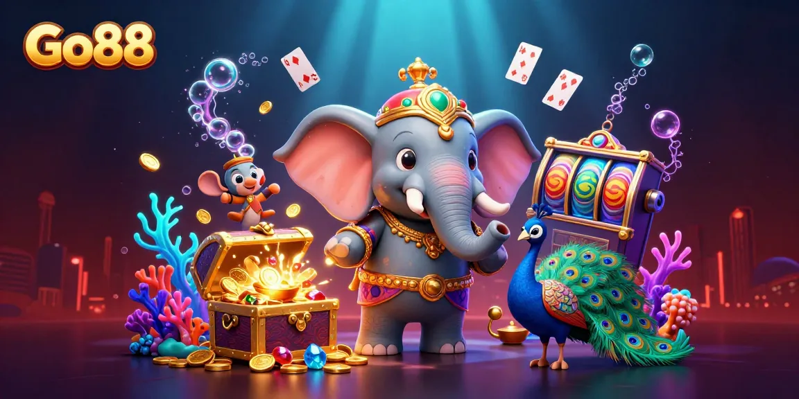 Win with Go88's colorful slot games while enjoying a vibrant casino atmosphere.
