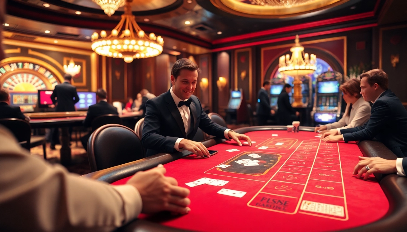Experience high-stakes blackjack at 69VN's luxurious casino.