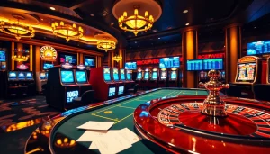 Experience the thrill of online betting with bongdanet displaying vibrant casino elements and sports action.