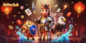 Iwinclub brings together an exciting gaming experience with dynamic characters, neon effects, and vibrant casino elements.